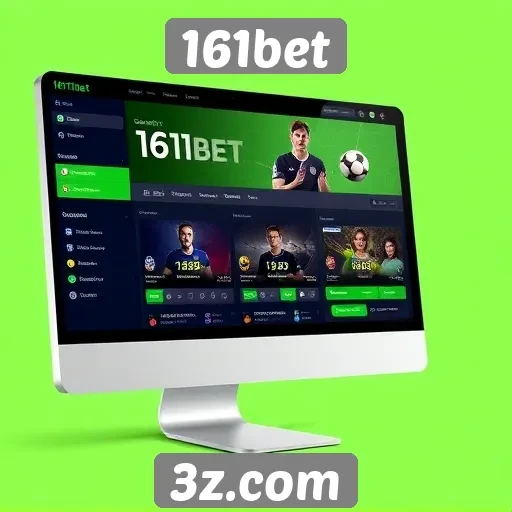 Interface do 161bet é intuitiva e fácil de usar