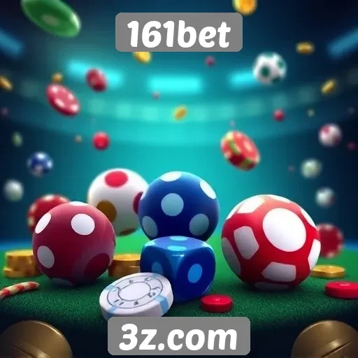 Variedade de jogos disponíveis no 161bet